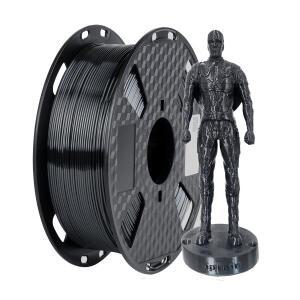 실크 블랙 PLA 필라멘트 실키 메탈릭 3D 프린터 반짝이는 인쇄 재료 느낌 1.75mm 1kg