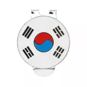 국가대표 태극기 볼마커 골프 필드용품 자석클립 캡클립 햇클립 TA2325967