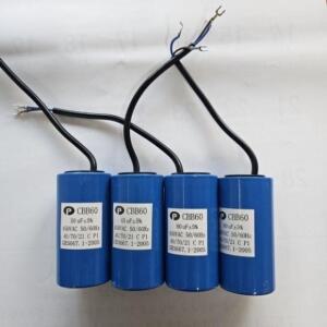 시동콘덴서 - 세탁기 50uF 450VAC 기동콘덴서 CBB60