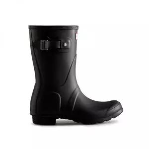 헌터 HUNTER [WOMEN] 오리지날 숏 레인부츠 - 블랙 WFS1000RMABLK 253825