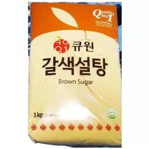 S9Y7X93삼양 갈색 조미료 황설탕 식자재 식당 3kg