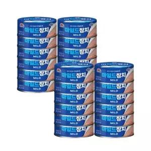 사조 마일드참치(안심) 100g 12입x2번들 (총 24입)
