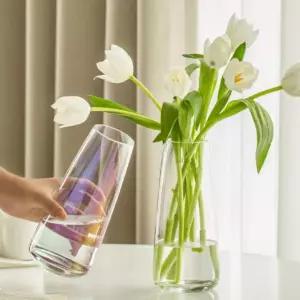 Long vase 오제토 오로라 유리화병 꽃병 오브제 인테리어