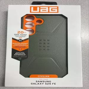 UAG 민간용 자기 내구성 케이스 삼성 갤럭시 공기계 S25 FE 올리브 드랩