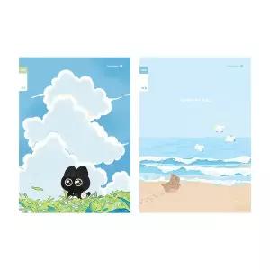 초등 3-6 노트 무제 25줄 A1(디자인랜덤/모닝글로리)
