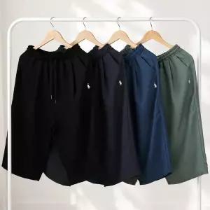 여성 인조인견 여름 7부 통바지 시원한 밴딩 배기팬츠 빅사이즈 벌룬핏 포켓