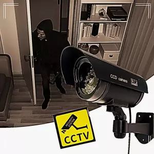 관공서 실외 모형 CCTV 씨씨티비 학교 감시 카메라 가짜