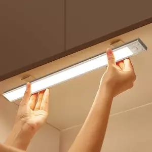 3색 LED 무선 센서등 충전식 무드등 수유등 60cm 센서등 무선 인체감지 자동 LED 충전식 건전지