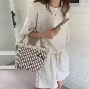 캐주얼 반팔 상하 세트 여성 여름 밴딩 반바지 홈웨어