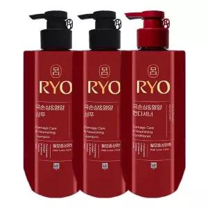 [셀러허브]려 함빛 극손상 앤 영양 샴푸 592ml x2 + 컨디셔너 592ml (S29988864)