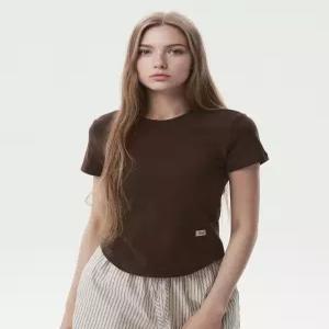 후아유 WHRAG2433F 여성 반팔티 기능성반팔티 Round Neck Curved Hem T-shirt 6278479