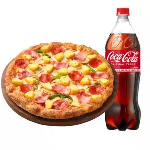 (피자헛) 알로하 하와이 오리지널L + 콜라 1.25L