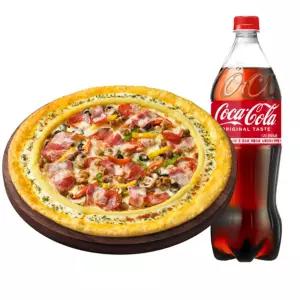 (피자헛) 수퍼슈프림 리치골드L + 콜라 1.25L