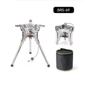 강염스토브 BRS 야외 가스 스토브 BULIN BRS69A 파티 캠핑 가족 팀 낚시용 하이킹 6800W
