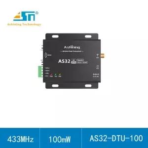 LoRa 장거리 RF 송신기 및 리시버 트랜시버 모듈 433MHz RS485 SX1276 AS32-DTU-100 100mW Modbus RTU