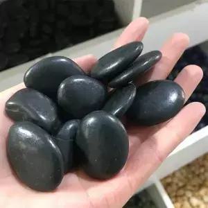 천연 Shungite 원석 불규칙한 텀블드 스톤 치유용 크리스탈 물 클리너 에너지 미네랄 표본 수족관 홈
