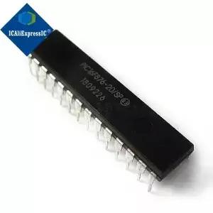 1개 PIC16F876-20/SP DIP-28