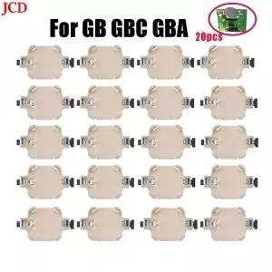 GB GBC GBA 게임 카드용 게임보이 어드밴스 컬러용 JCD 20개 CR1616 배터리 홀더