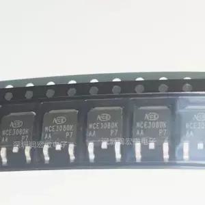 10개 NCE3080K MOSFET-N 30V 80A SMD TO-252