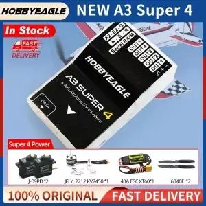 Hobbyeagle A3 Super 4 A3S4 비행 컨트롤러 6축 비행기 자이로 및 안정기 시스템 표준 RC 고정익