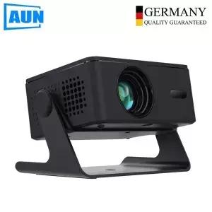 AUN A32 프로 휴대용 시네마 홈 시어터 미니 LED 프로젝터 안드로이드 13 휴대폰 컴퓨터용 3D 와이파이 4K
