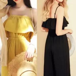 외출복 여름 패션 롱치마 바지 휴양지 코디 민소매 나시 여성원피스