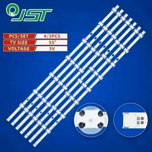 7개/키트 55U5863DA 55U6663DB LT-55C760 55C860 55C870 L55UE17 SVV550AK7_UHD_7LED_A 타입 VT 55인치 DRT