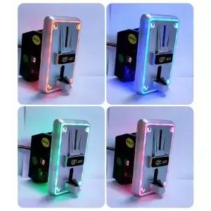멀티 코인 수락 JY-633 LED 라이트 아케이드 게임 자동 판매기 Solt 기계 캐비닛 프로그래밍 가능