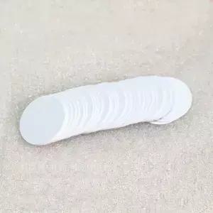 10 개/몫 25mm 13.56Mhz 코인 카드 태그 NFC 213 칩 PVC 모든 전화에 방수