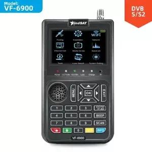 FindSAT VF-6900 HD 디지털 위성 탐지기 3.5인치 TFT LCD 화면 DVB-S/S2 MPEG2/MPEG4 라이브 비디오