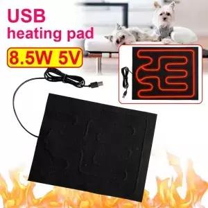 USB 가열 패드 핸드 워머 시트 카시트 쿠션 방수 애완 동물 파충류 겨울 히터 매트 5V