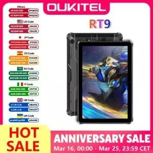 오키텔 RT9 10.1인치 HD 디스플레이 러기드 태블릿 11000mAh 배터리 24GB 램 롬 안드로이드 14.0 PC