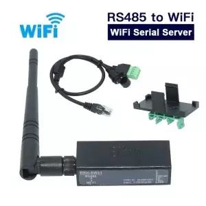 EW11 미니 RS485 직렬 서버-WIFI ModbusTCP RJ45 변환기 임베디드 웹 포함