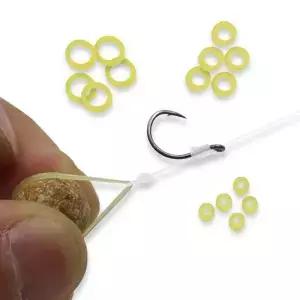 S/M/L 100pcs 잉어 낚시 액세서리 플라스틱 펠렛 미끼 밴드 빠른 변경 비즈 물고기 태클에 대한 Boilies