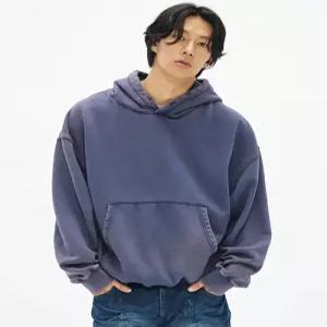 [정품] 소버먼트 SOVERMENT 950G 컷 블리치 후드-에시드 블루- SVM-23FW-004