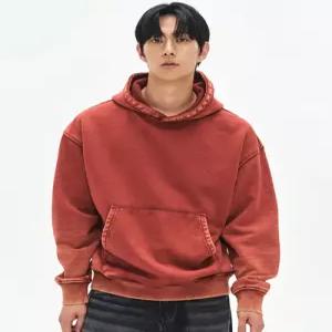 [정품] 소버먼트 SOVERMENT 890G 컷 블리치 후드-에시드 와인- 24FWpdHZ-21