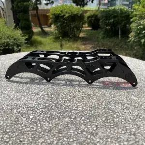 롤러 스케이트 랙 3*90/3*100/3*110/3*125mm 스피드 스케이팅 3/4 바퀴 알루미늄 베이스 프레임 브래킷