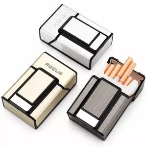 USB 충전 라이터 담배 케이스