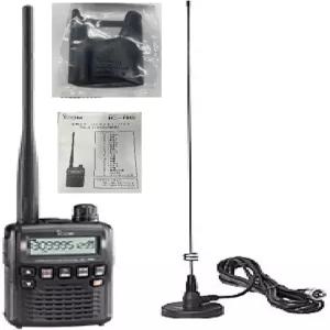 ICOM IC-R6 자동차용 에어 밴드 스페셜 안테나 및 소프트 케이스 포함 19.7인치 50cm 자석 베이스 메모리