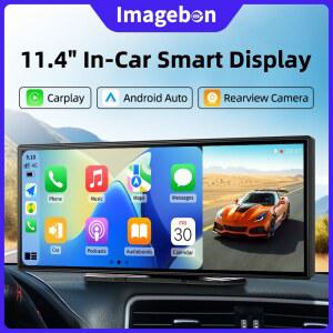 카플레이 네비게이션 carplay 이미지본 H70N 11.4인치 무선 카플레이 안드로이드 오토 차량용 DVR AI 음성 제어 스마트 디스플레이 분할 화면 유니버설 블랙박스