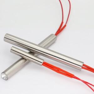 16*200/250/300/350mm 220V 450W 1000W 실린더형 관형 몰드 발열체 파이프 튜브 단일 엔드 카트리지 히터