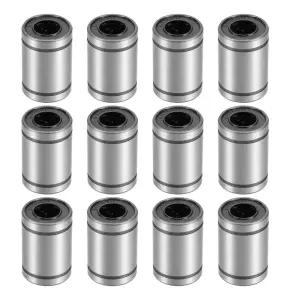 HiPicco 선형 볼 베어링 LM10UU 10mm 모션 부싱 양면 고무 밀봉 로드 라이너 샤프트 부품 CNC 기계용 3D