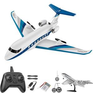 G700 RC 비행기 프라이빗 제트 3채널 원격 조종 글라이더 걸프스 RTF 6축 자이로 안정기   성인용