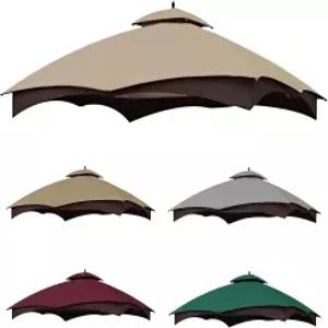 SCOCANOPY 연한 베이지색 교체용 상판 Lowe s Allen Roth 10X12 가제보 모델 GF-12S004B-1/ GF-12S004B와