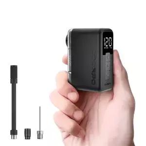 COOSPO X1 공기 전기 펌프 120PSI 미니 자전거 디지털 팽창기 500mAh 휴대용 충전식 MTB Schrader Presta
