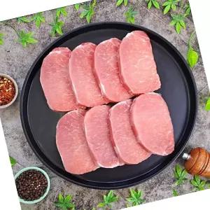 국내산 냉동 등심 돈가스용 1cm절단 연육작업X 1kg 캠핑고기