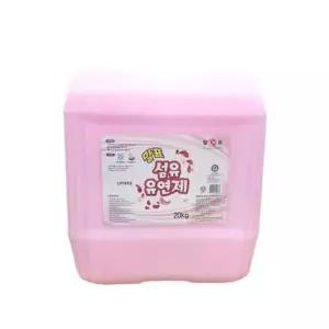 말표 섬유유연제 말통 20kg 대용량 업소용