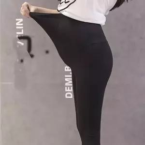 편한 임부 레깅스 얇고 시원한 7부 스판바지 기본레깅스 심플레깅스