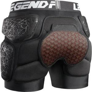 Legendfit 보호 패딩 반바지 스노보드 스키 힙 테일본 D30 임팩트 스케이트보드 엉덩이 보호대