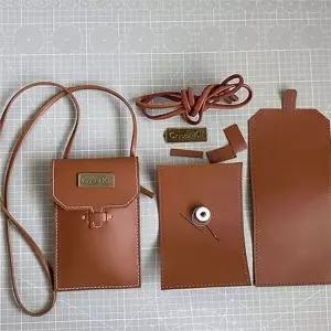 가죽 가방 diy 크로스 백 diy 여성 파우치 만들기 키트 재료 미니백DIY